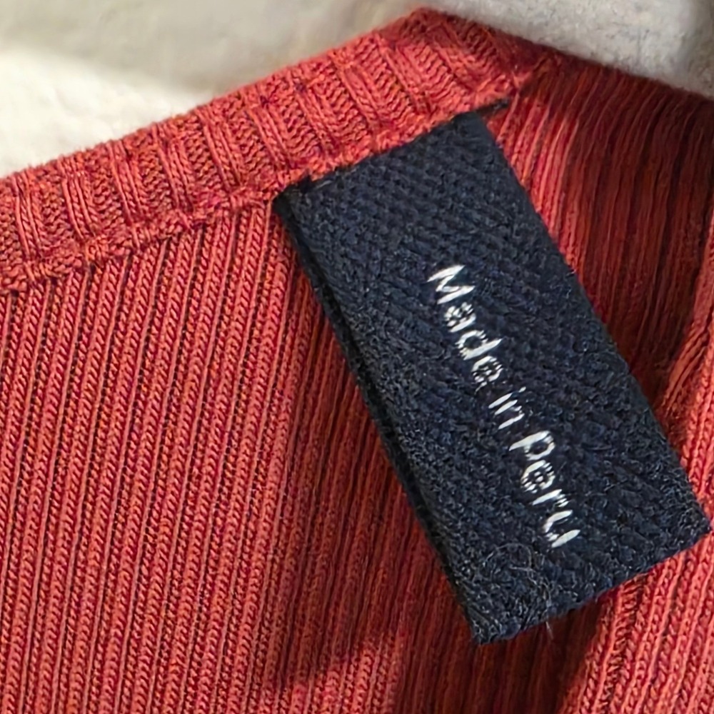 Veronica Beard Rust Red Sleeveless Button-Front T… - image 3